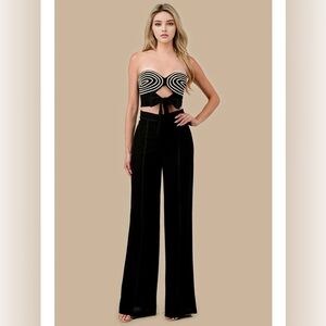 Embroidered Viscose Linen Set